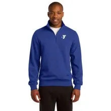 Men's Tall Size 1/4-Zip Sweatshirt - Screen Print