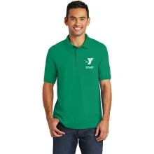 Adult 5.5-Ounce Jersey Knit Polo - Screen Printed